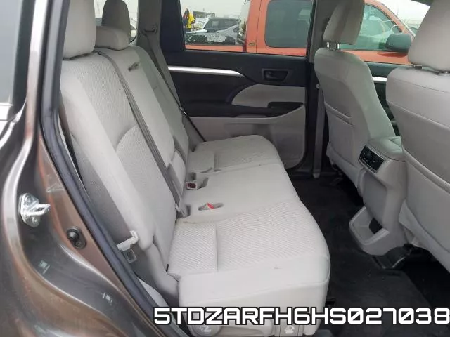 5TDZARFH6HS027038 фото 7