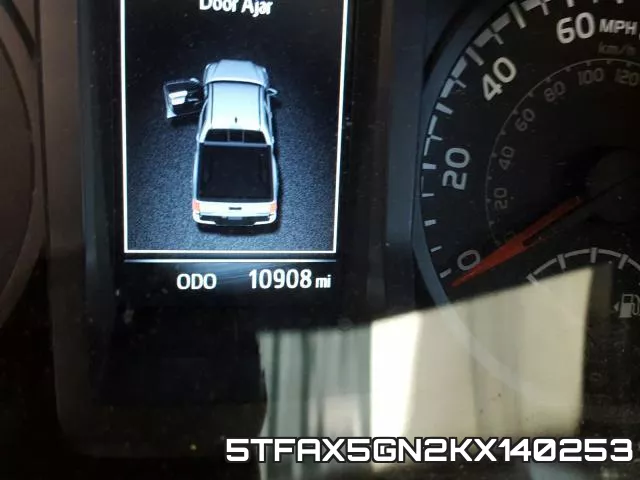 5TFAX5GN2KX140253 фото 9