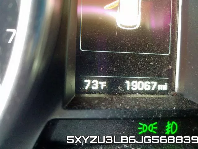 5XYZU3LB6JG568839 фото 9