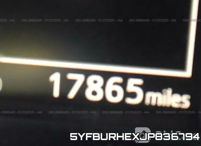 5YFBURHEXJP836794 фото 8