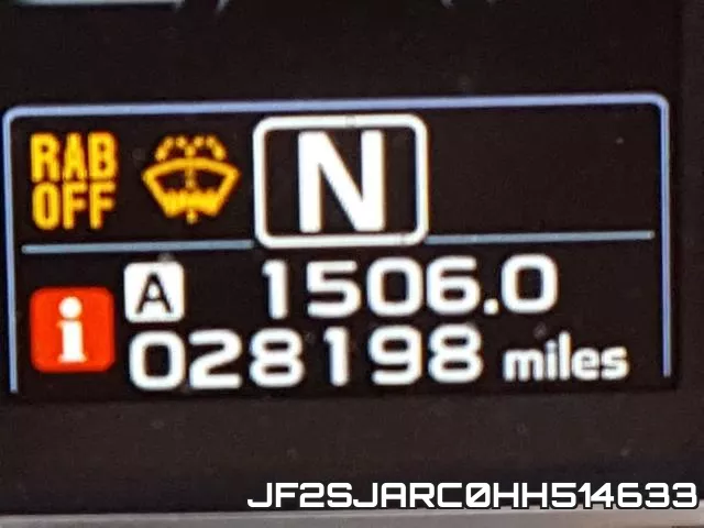 JF2SJARC0HH514633 фото 9