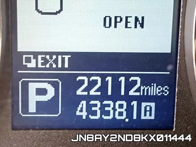 JN8AY2ND8KX011444 фото 9