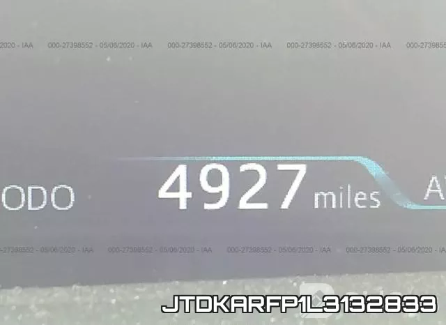 JTDKARFP1L3132833 фото 8