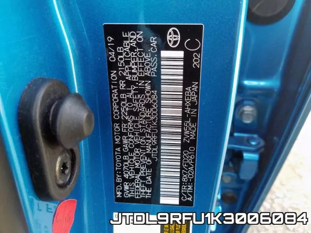 JTDL9RFU1K3006084 фото 2