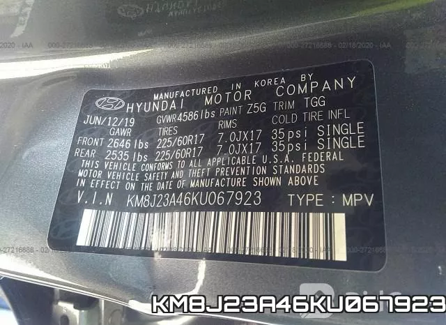 KM8J23A46KU067923 фото 10