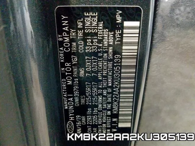 KM8K22AA2KU305139 фото 2