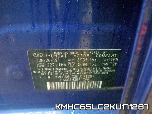 KMHC65LC2KU171287 фото 2