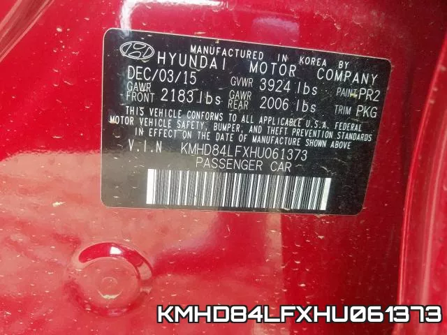 KMHD84LFXHU061373 фото 2
