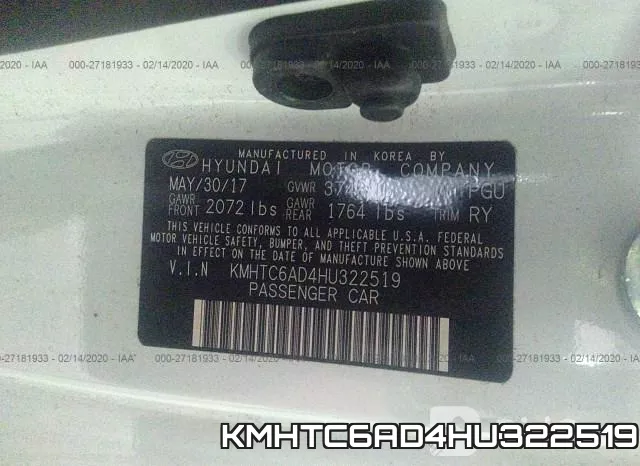 KMHTC6AD4HU322519 фото 10