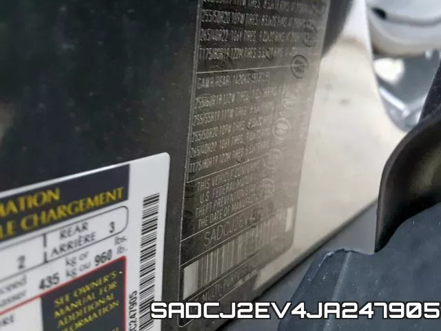 SADCJ2EV4JA247905 фото 2