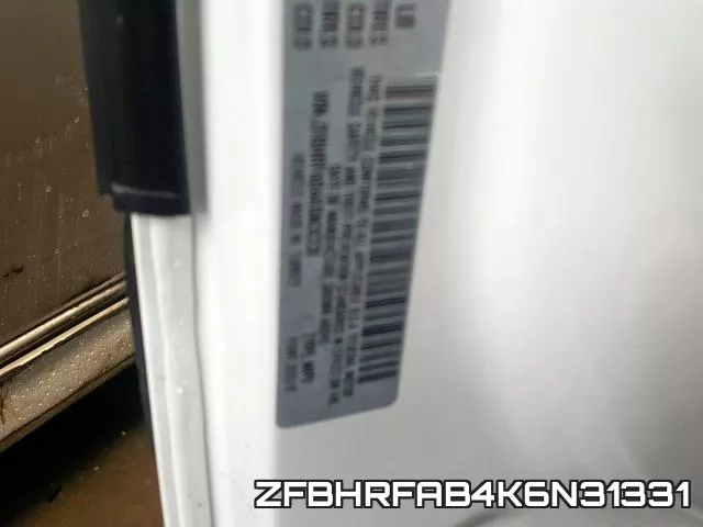 ZFBHRFAB4K6N31331 фото 2