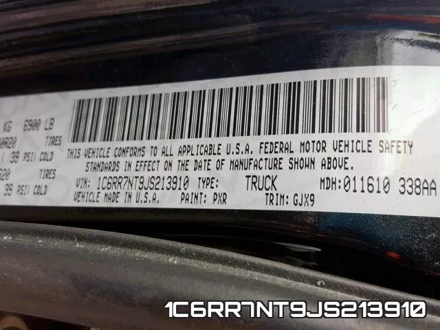 1C6RR7NT9JS213910 фото 2