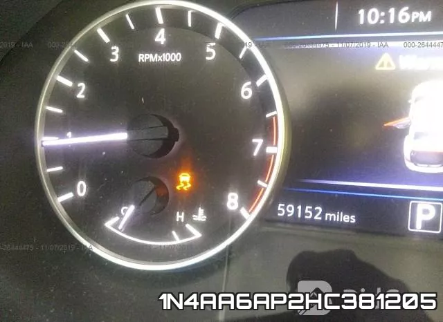 1N4AA6AP2HC381205 фото 8