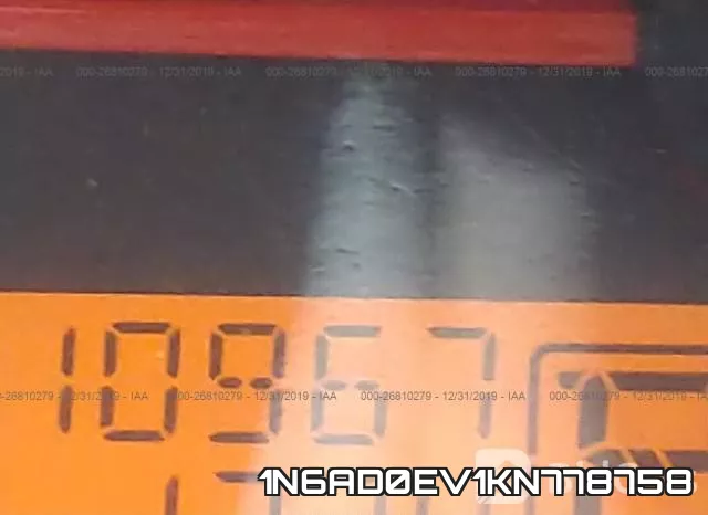 1N6AD0EV1KN778758 фото 8