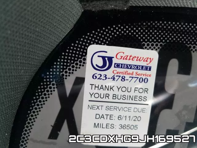 2C3CDXHG9JH169527 фото 9