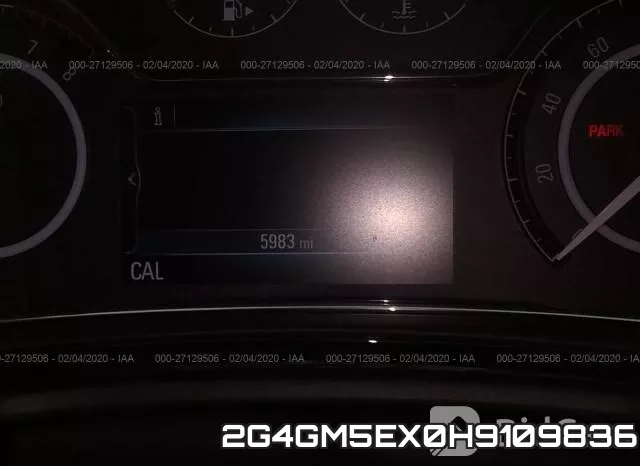 2G4GM5EX0H9109836 фото 8