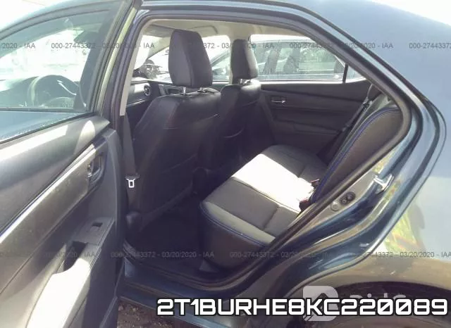 2T1BURHE8KC220089 фото 9