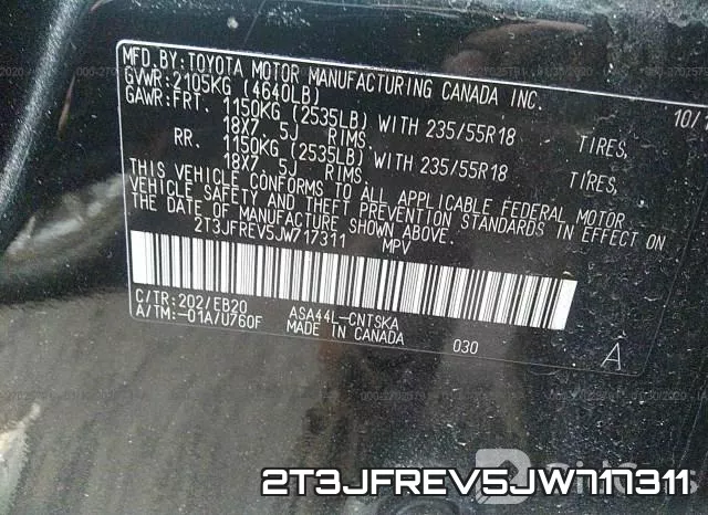 2T3JFREV5JW717311 фото 10