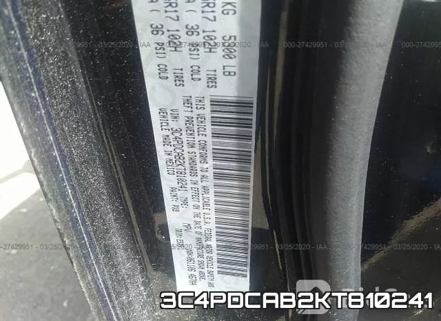 3C4PDCAB2KT810241 фото 10