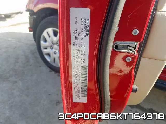 3C4PDCAB6KT764378 фото 2