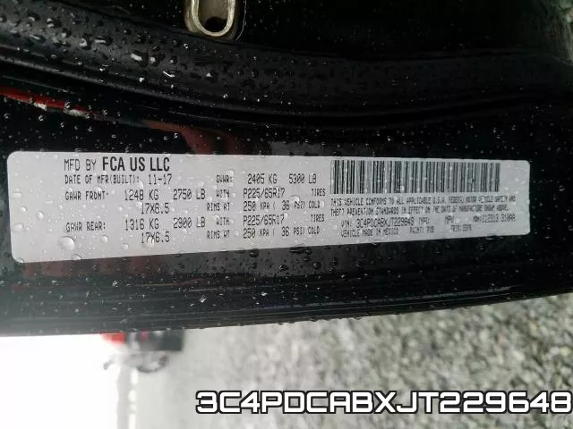 3C4PDCABXJT229648 фото 2