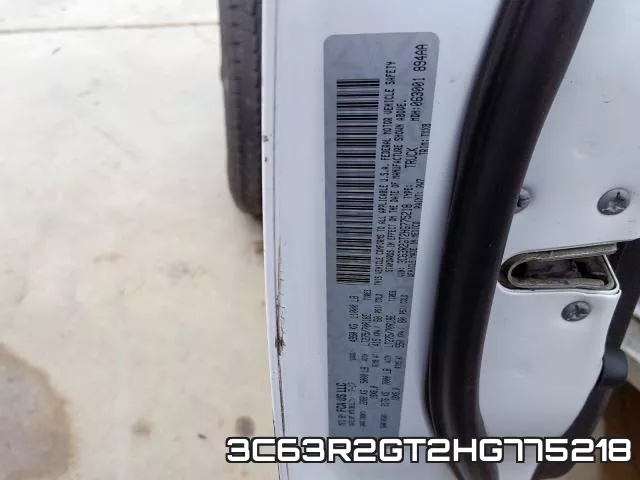 3C63R2GT2HG775218 фото 2