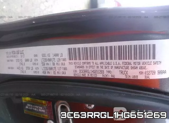 3C63RRGL1HG651269 фото 10
