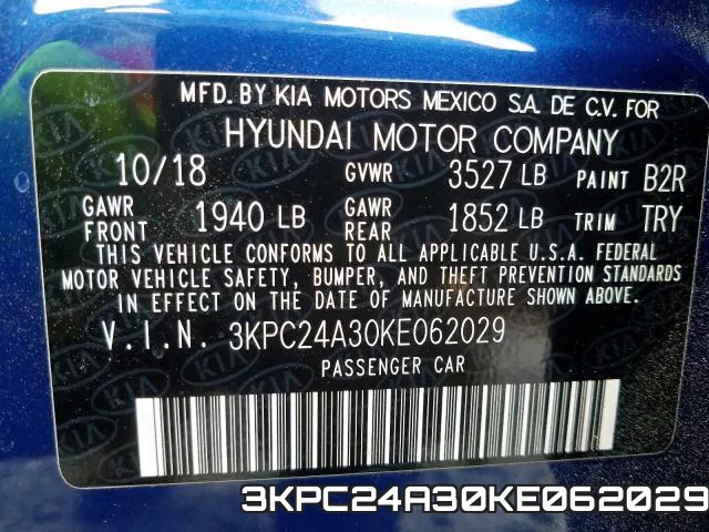 3KPC24A30KE062029 фото 2