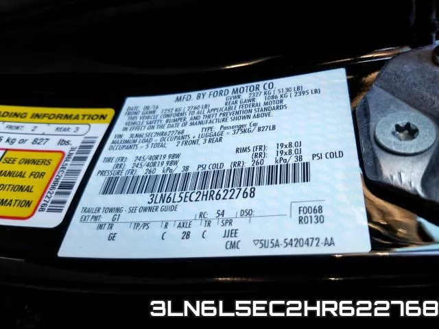 3LN6L5EC2HR622768 фото 2