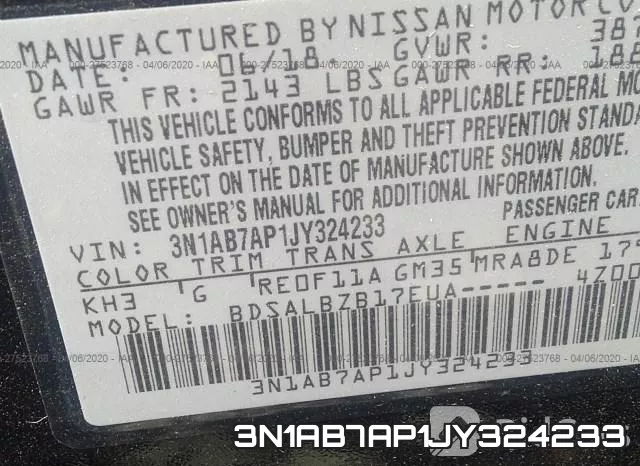 3N1AB7AP1JY324233 фото 10