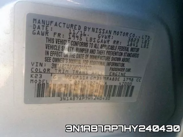 3N1AB7AP7HY240430 фото 2