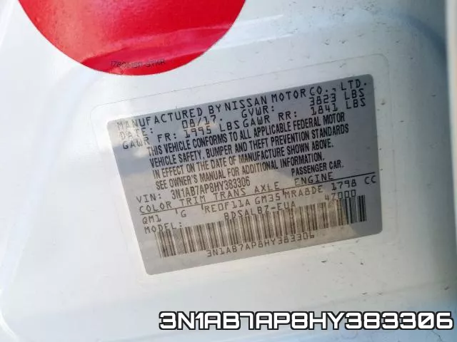 3N1AB7AP8HY383306 фото 2