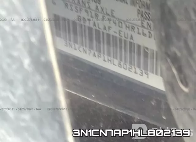 3N1CN7AP1HL802139 фото 10