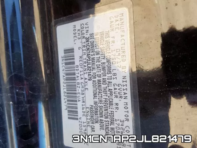 3N1CN7AP2JL821479 фото 2
