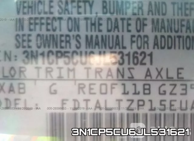 3N1CP5CU6JL531621 фото 10