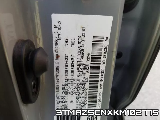 3TMAZ5CNXKM102775 фото 2