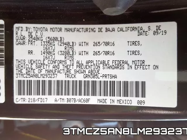 3TMCZ5AN8LM293237 фото 2