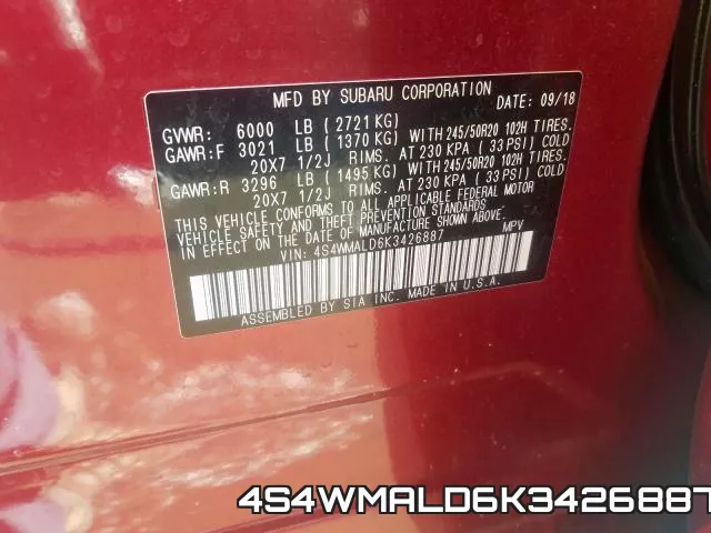 4S4WMALD6K3426887 фото 2
