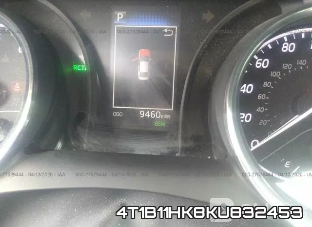 4T1B11HK8KU832453 фото 8