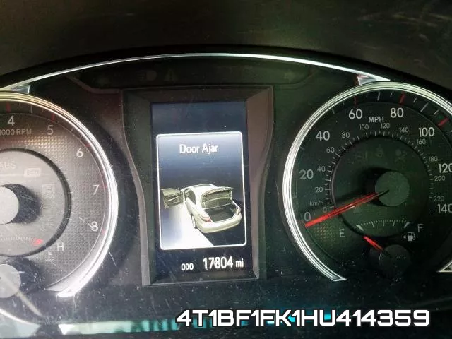 4T1BF1FK1HU414359 фото 9