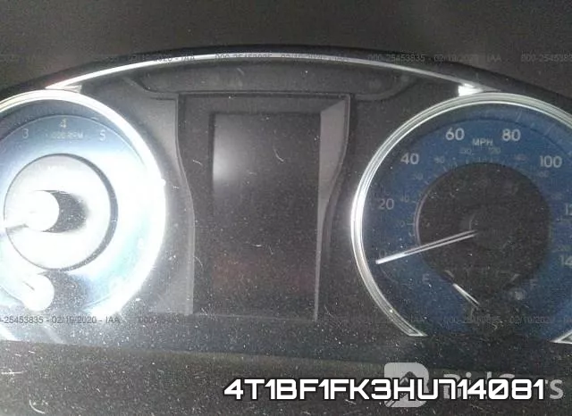 4T1BF1FK3HU714081 фото 8