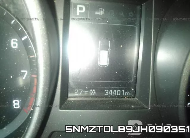 5NMZTDLB9JH090351 фото 8