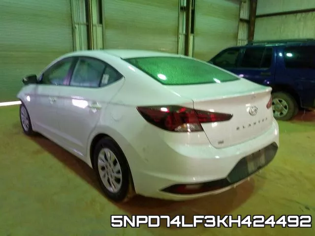 5NPD74LF3KH424492 фото 4