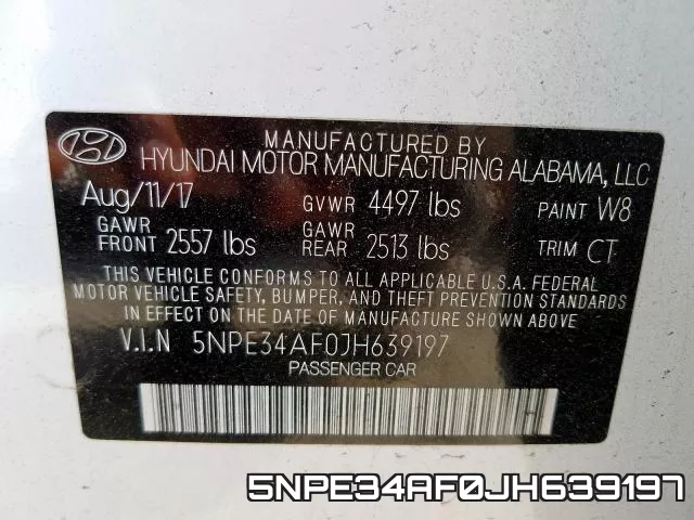 5NPE34AF0JH639197 фото 2