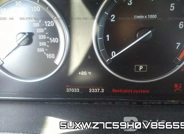 5UXWZ7C59H0V85655 фото 8