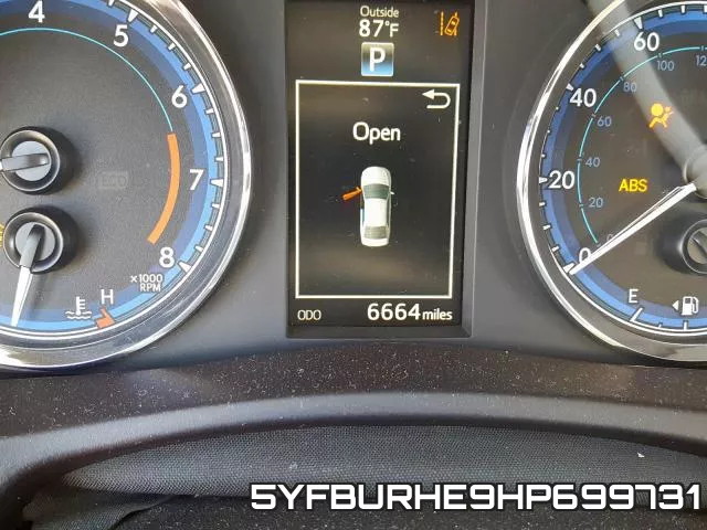 5YFBURHE9HP699731 фото 9