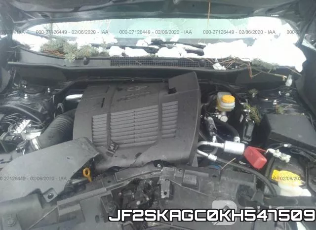 JF2SKAGC0KH547509 фото 2