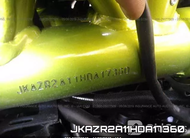 JKAZR2A11HDA17360 фото 2