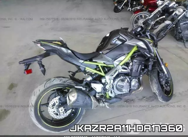 JKAZR2A11HDA17360 фото 5