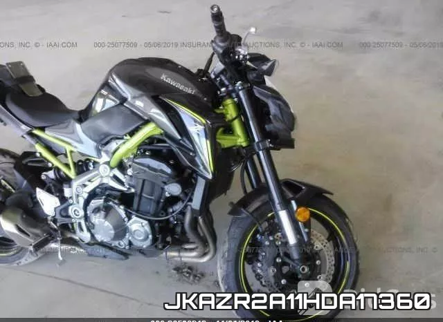 JKAZR2A11HDA17360 фото 6